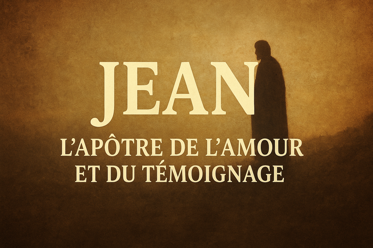 Jean : L’Apôtre de l’Amour et du Témoignage