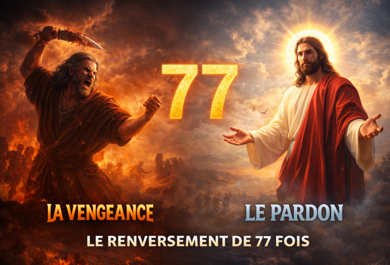 De la vengeance de Lémec au pardon de Jésus : le renversement de 77 fois